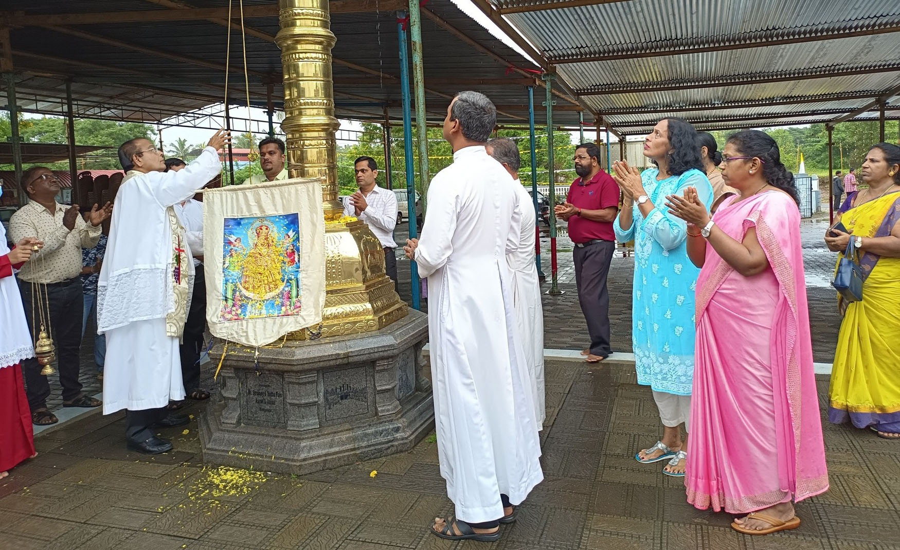 ಕಲ್ಮಾಡಿ ಚರ್ಚಿನ ಪ್ರತಿಷ್ಠಾಪನಾ ಮಹೋತ್ಸವದ ನೊವೆನಾ ಪ್ರಾರ್ಥನೆಗೆ ಚಾಲನೆ