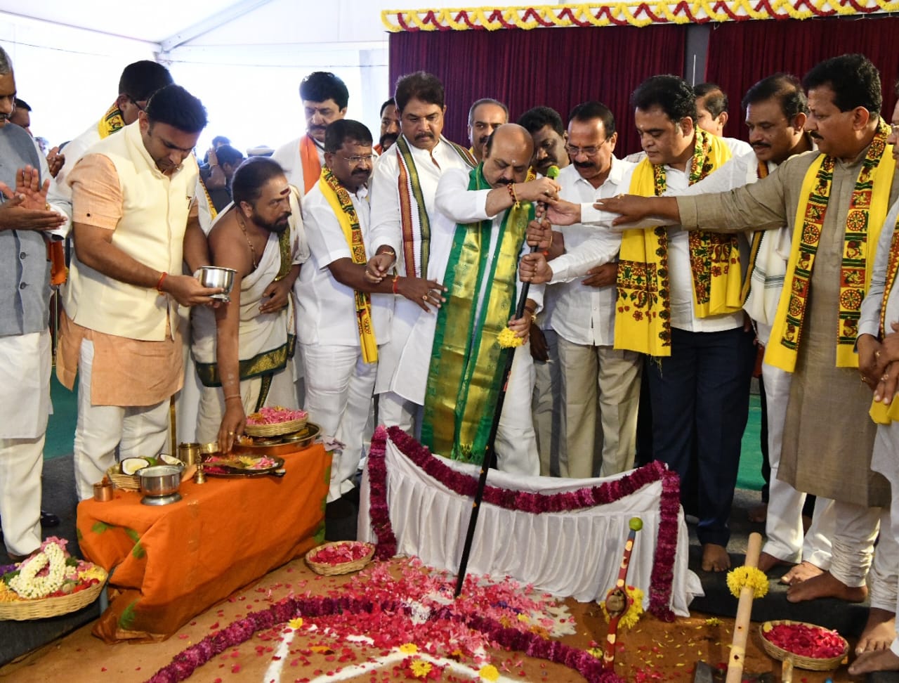 ವಿಧಾನಸೌಧದ ಜತೆಗೆ ಲಾಲ್ ಬಾಗ್ ನಲ್ಲೂ ಕೆಂಪೇಗೌಡರ ಪ್ರತಿಮೆ ಸ್ಥಾಪನೆ: ಸಿಎಂ ಬೊಮ್ಮಾಯಿ