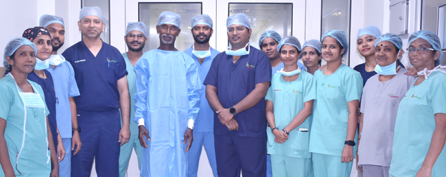 ಇಂಡಿಯಾನಾ ಆಸ್ಪತ್ರೆಯಲ್ಲಿ ಕ್ಯಾನ್ಸರ್ ರೋಗಿಗೆ ಏಕ- ಕೀಹೋಲ್ ಶಸ್ತ್ರಚಿಕಿತ್ಸೆ