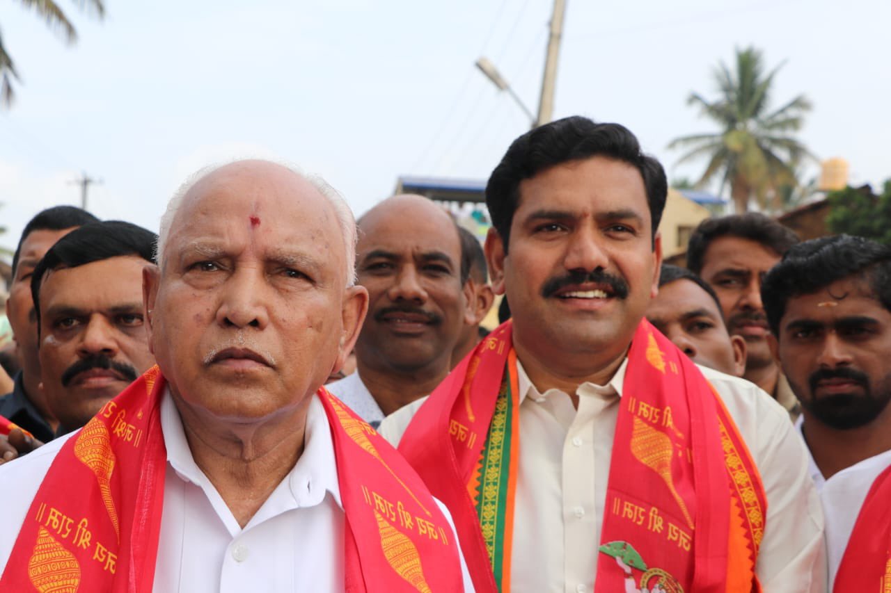 ಬಿಎಸ್‍ವೈ ಹಾಗೂ ವಿಜಯೇಂದ್ರ ರಾಜೀನಾಮೆ ಪಡೆಯುವಿರಾ?: ಬಿಜೆಪಿಗೆ ಕಾಂಗ್ರೆಸ್ ಪ್ರಶ್ನೆ