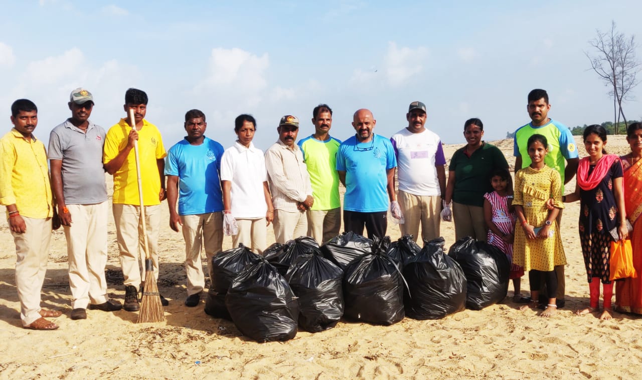ಉಳ್ಳಾಲ ಗೃಹರಕ್ಷಕರಿಂದ ‘ಸ್ವಚ್ಛ  ಕಡಲು-ಸ್ವಚ್ಛ  ಸಾಗರ’ ಅಭಿಯಾನ