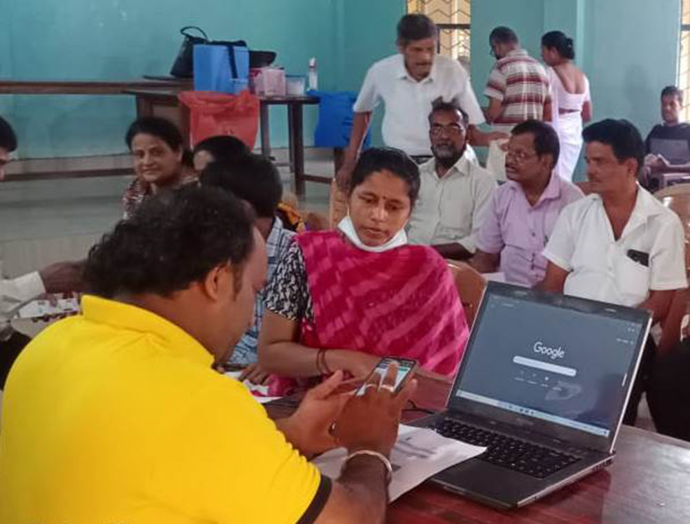 ಹಿರಿಯಡ್ಕ: ಗ್ರಾಮ ಒನ್ ಸೆಂಟರ್‌ನಲ್ಲಿ ಅಭಾ ನೊಂದಣಿ