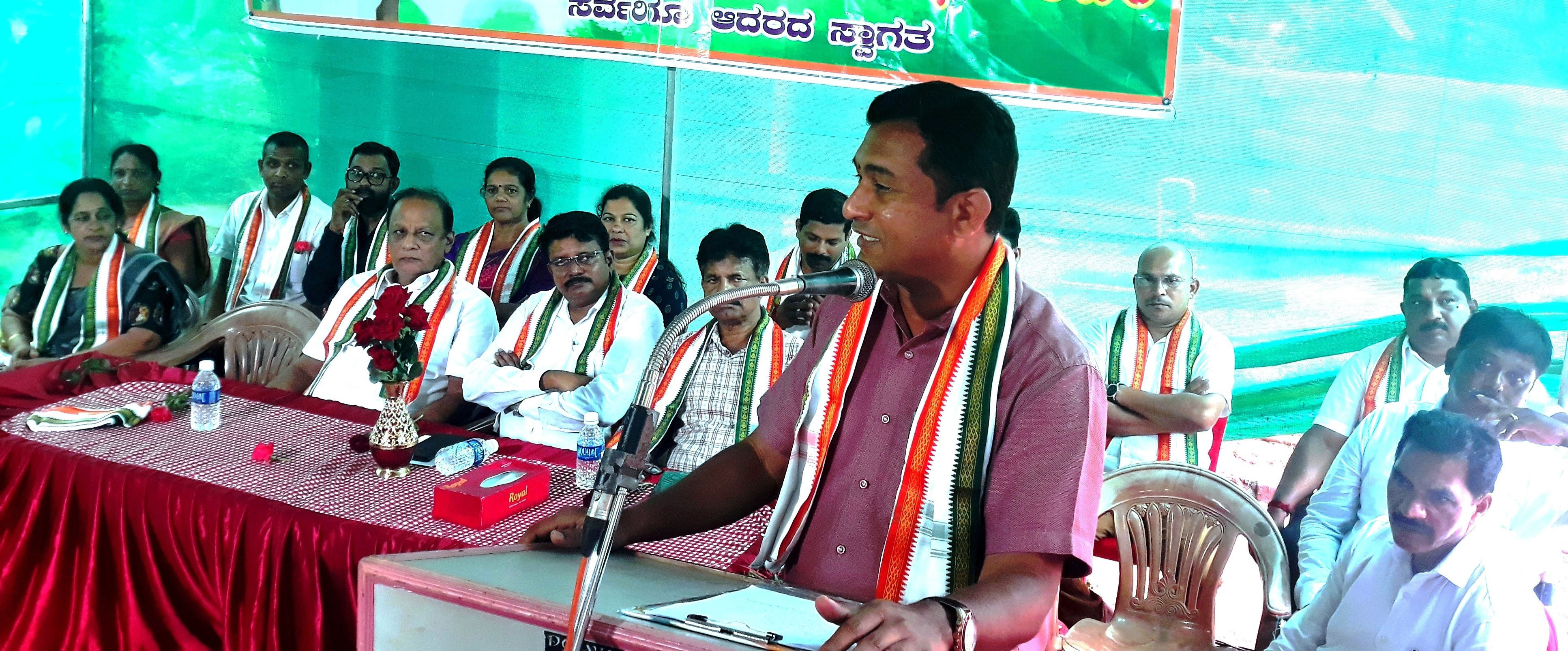 ಬಿಜೆಪಿ ತನ್ನ ಸ್ವಾರ್ಥ ರಾಜಕೀಯಕ್ಕಾಗಿ ದೇಶವನ್ನು ಛಿದ್ರಗೊಳಿಸಿದೆ : ಸುಧೀರ್ ಮರೋಳಿ ಆರೋಪ