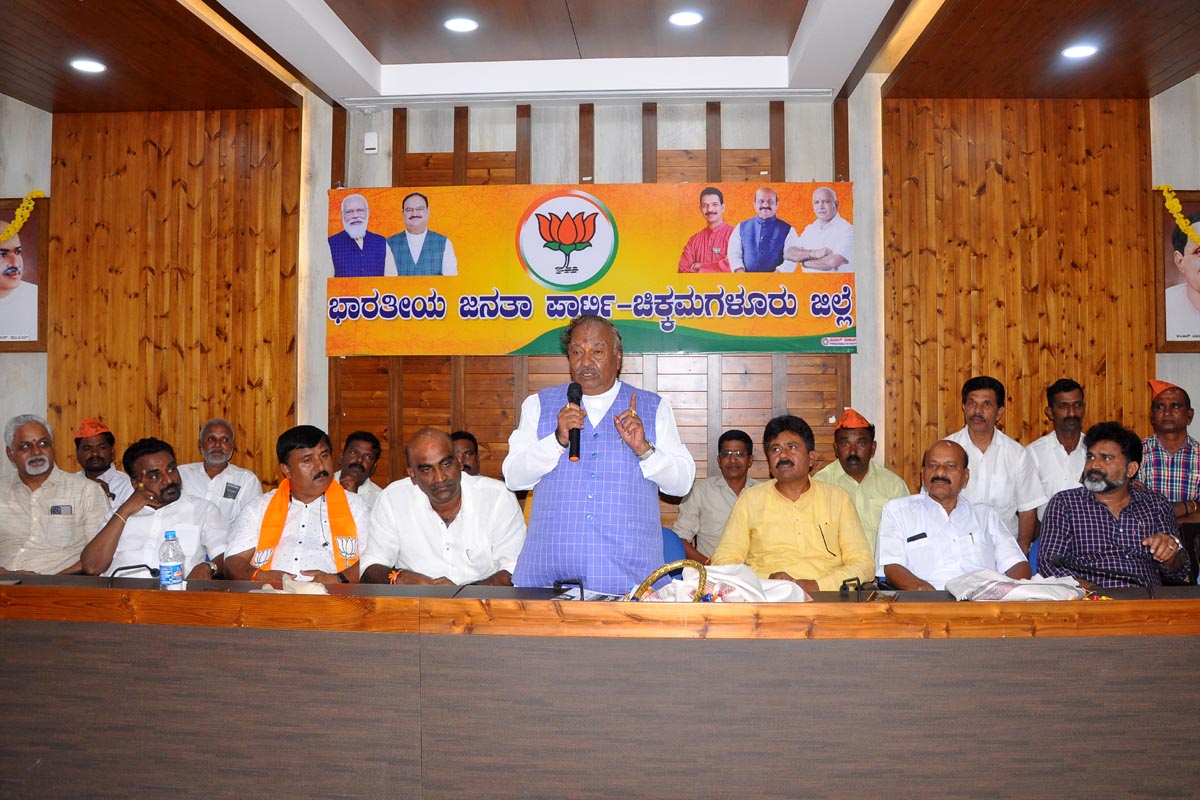 ಭಾರತ್ ಜೋಡೊ ಯಾತ್ರೆ ಮುಗಿಯುವುದರೊಳಗೆ ಕಾಂಗ್ರೆಸ್ ನಿರ್ನಾಮ: ಕೆ.ಎಸ್.ಈಶ್ವರಪ್ಪ