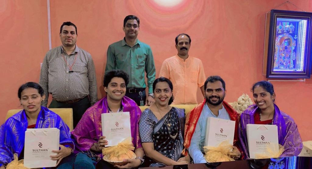 ಉಡುಪಿ; ಸುಲ್ತಾನ್ ಡೈಮಂಡ್ಸ್ಆ್ಯಂಡ್ ಗೋಲ್ಡ್‌ನಿಂದ ಶಿಕ್ಷಕರಿಗೆ ಸನ್ಮಾನ