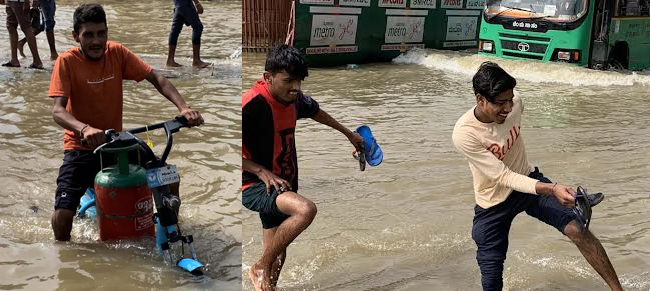 ಮಾರತ್‍ಹಳ್ಳಿ, ಬೆಳ್ಳಂದೂರು, ವರ್ತೂರು, ಮಹದೇವಪುರ ರಸ್ತೆಗಳತ್ತ ಸಾಗಬೇಡಿ: ವಾಹನ ಸವಾರರಿಗೆ ಪೊಲೀಸರ ಎಚ್ಚರಿಕೆ