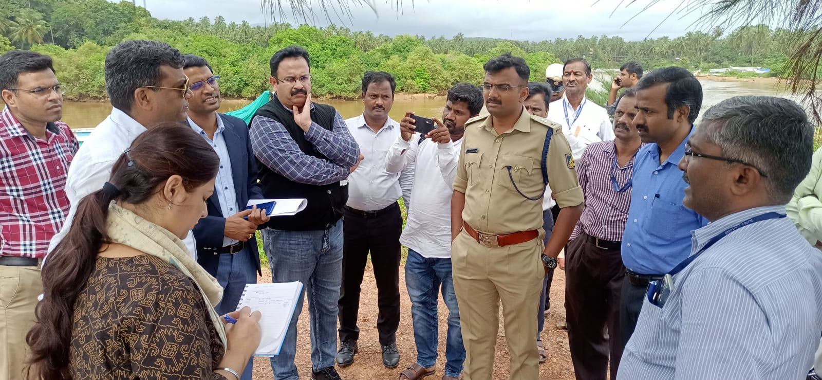 ಶಿರೂರು ಕಳಿಹಿತ್ಲು ಪ್ರದೇಶಗಳಿಗೆ ಕೇಂದ್ರ ಅಧ್ಯಯನ ತಂಡ ಭೇಟಿ; ಮಳೆ ಹಾನಿ ಪರಿಶೀಲನೆ