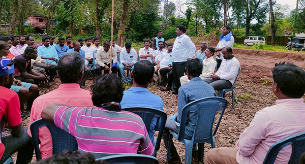 ಬೆಳ್ತಂಗಡಿ: ಭೂಮಿ ಹಕ್ಕಿಗಾಗಿ ಹೋರಾಟದ ಸಂಕಲ್ಪ; ಅತಿಕ್ರಮಿತ ಡಿಸಿ ಮನ್ನಾ ಜಮೀನಿನಲ್ಲಿ ಸಭೆ