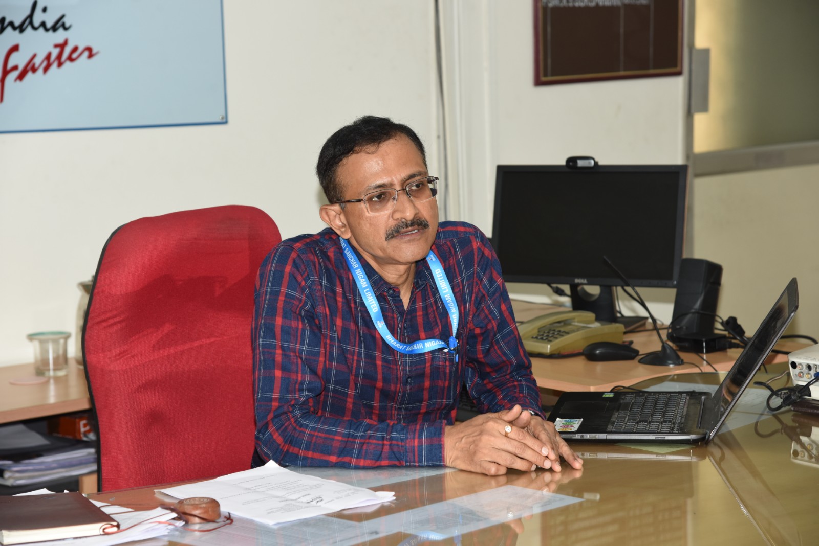 ‘ಭಾರತ್ ಫೈಬರ್ ಟು ಹೋಂ’ ಜಾಲ ವಿಸ್ತರಣೆಗೆ ಆದ್ಯತೆ: ರವಿ ಜಿ.ಆರ್.