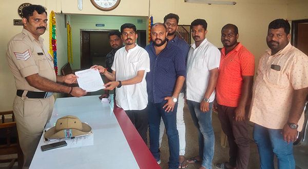 ಶಾಸಕ ಹರೀಶ್ ಪೂಂಜಾ ವಿರುದ್ಧ ಕಠಿಣ ಕ್ರಮಕ್ಕೆ ಒತ್ತಾಯಿಸಿ ಬೆಳ್ತಂಗಡಿ ಪೊಲೀಸ್‌ ಠಾಣೆಗೆ ದೂರು