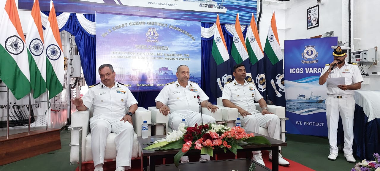 ಕೋಸ್ಟ್‌ಗಾರ್ಡ್ ಅಕಾಡಮಿ ಸ್ಥಾಪನೆ ಕಾರ್ಯ ಚುರುಕು: ಕಮಾಂಡರ್ ಮನೋಜ್ ವಿ.ಬಾಡ್ಕರ್