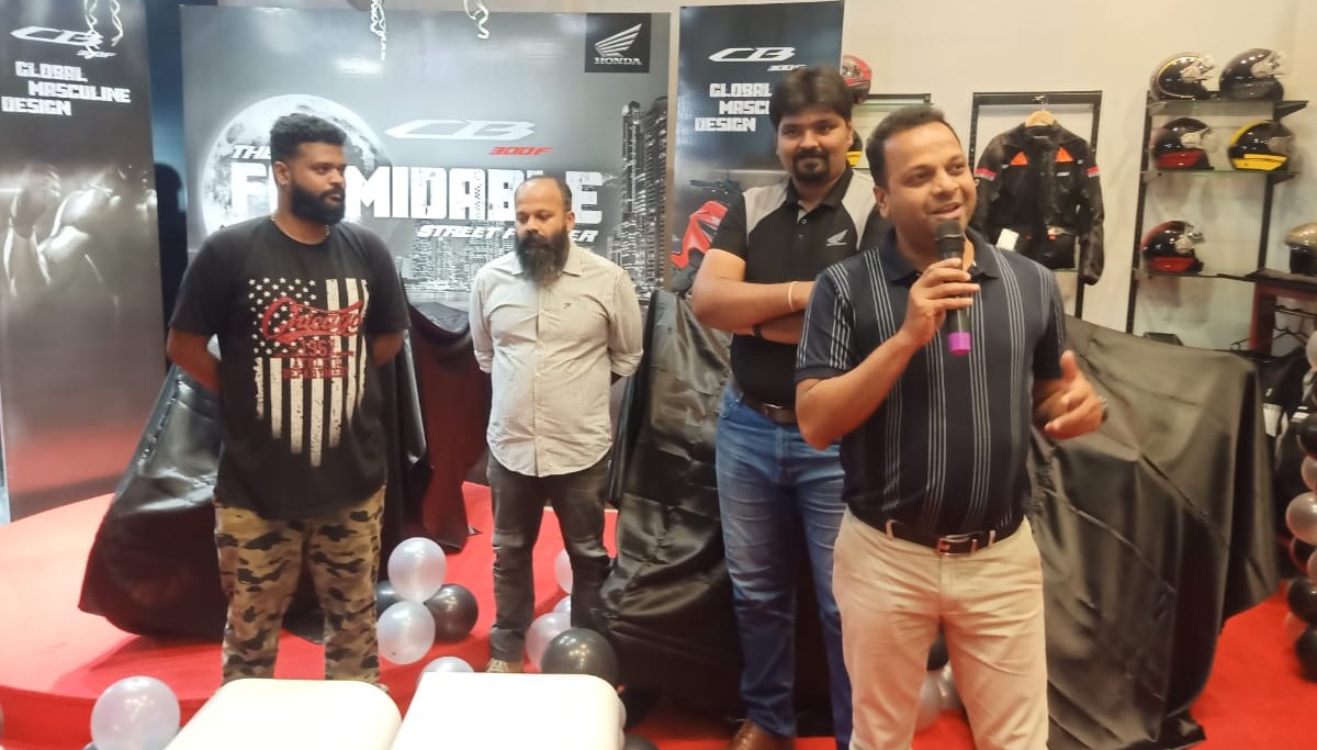 ಮಂಗಳೂರು: ಹೋಂಡಾ ಬಿಗ್‌ವಿಂಗ್‌ ನಿಂದ ಮೊದಲ ವಾರ್ಷಿಕೋತ್ಸವ; ನೂತನ CB 300F ಅನಾವರಣ
