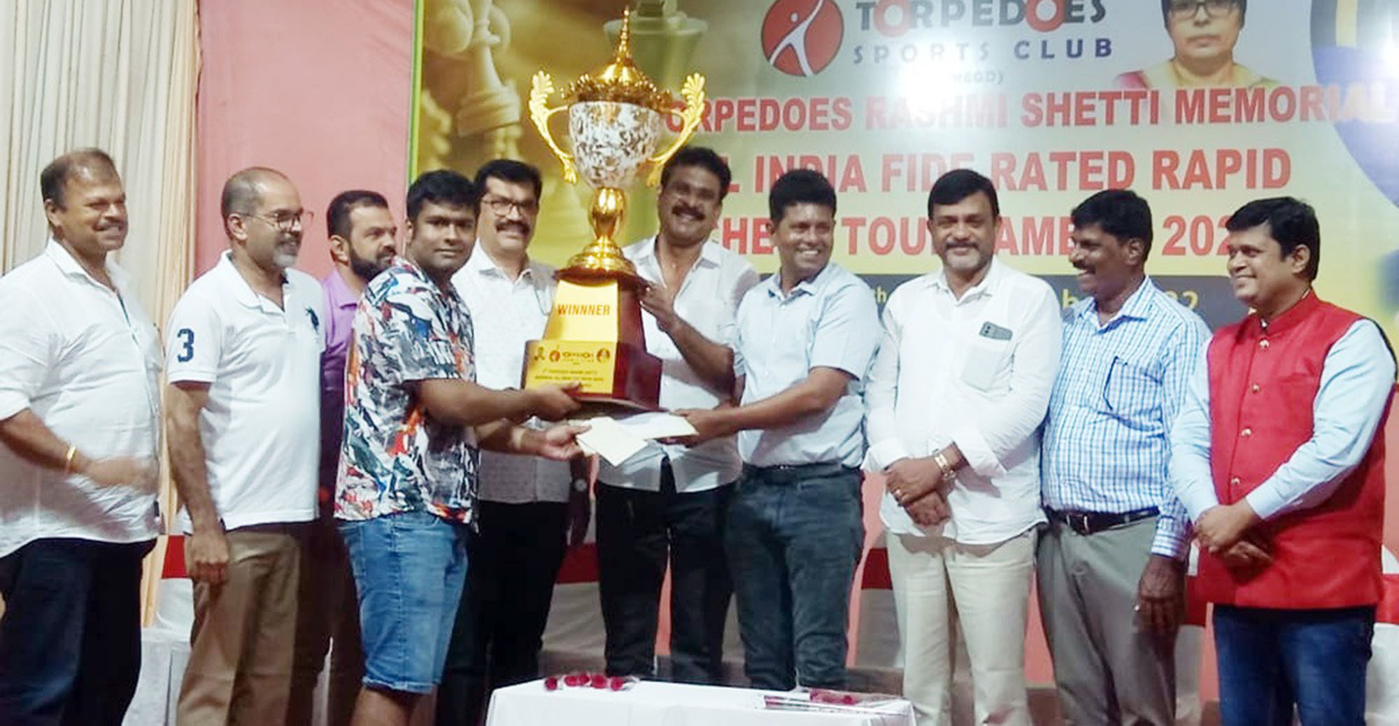 ಅ.ಭಾರತ ಫಿಡೆ ರೇಟೆಡ್ ಚೆಸ್ ಟೂರ್ನಿ; ಶ್ರೀನಾಥ್ ರಾವ್ ಎಸ್.ವಿ. ಚಾಂಪಿಯನ್