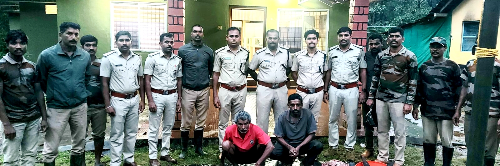 ಸಂಪಾಜೆ: ಕಡವೆ ಬೇಟೆ ಪ್ರಕರಣ; ಇಬ್ಬರು ಆರೋಪಿಗಳ ಬಂಧನ