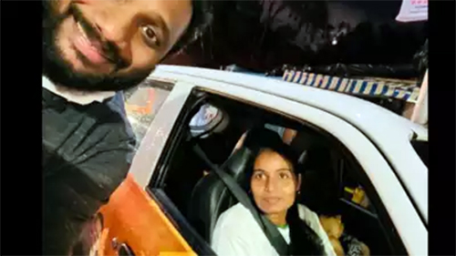 ಜನರ ಹೃದಯ ಗೆದ್ದ ಕಾರು ಚಾಲಕಿ: ಕಾರಣ ಏನು ಗೊತ್ತೇ ?