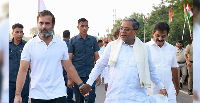 ಅವರ ತಾಳ್ಮೆ, ಪರಿಶ್ರಮ, ದೃಢ ಸಂಕಲ್ಪಕ್ಕೆ ನನ್ನದೊಂದು ಸಲಾಂ: ರಾಹುಲ್ ಗಾಂಧಿ ಫೋಟೋ ಹಂಚಿಕೊಂಡ ಸಿದ್ದರಾಮಯ್ಯ