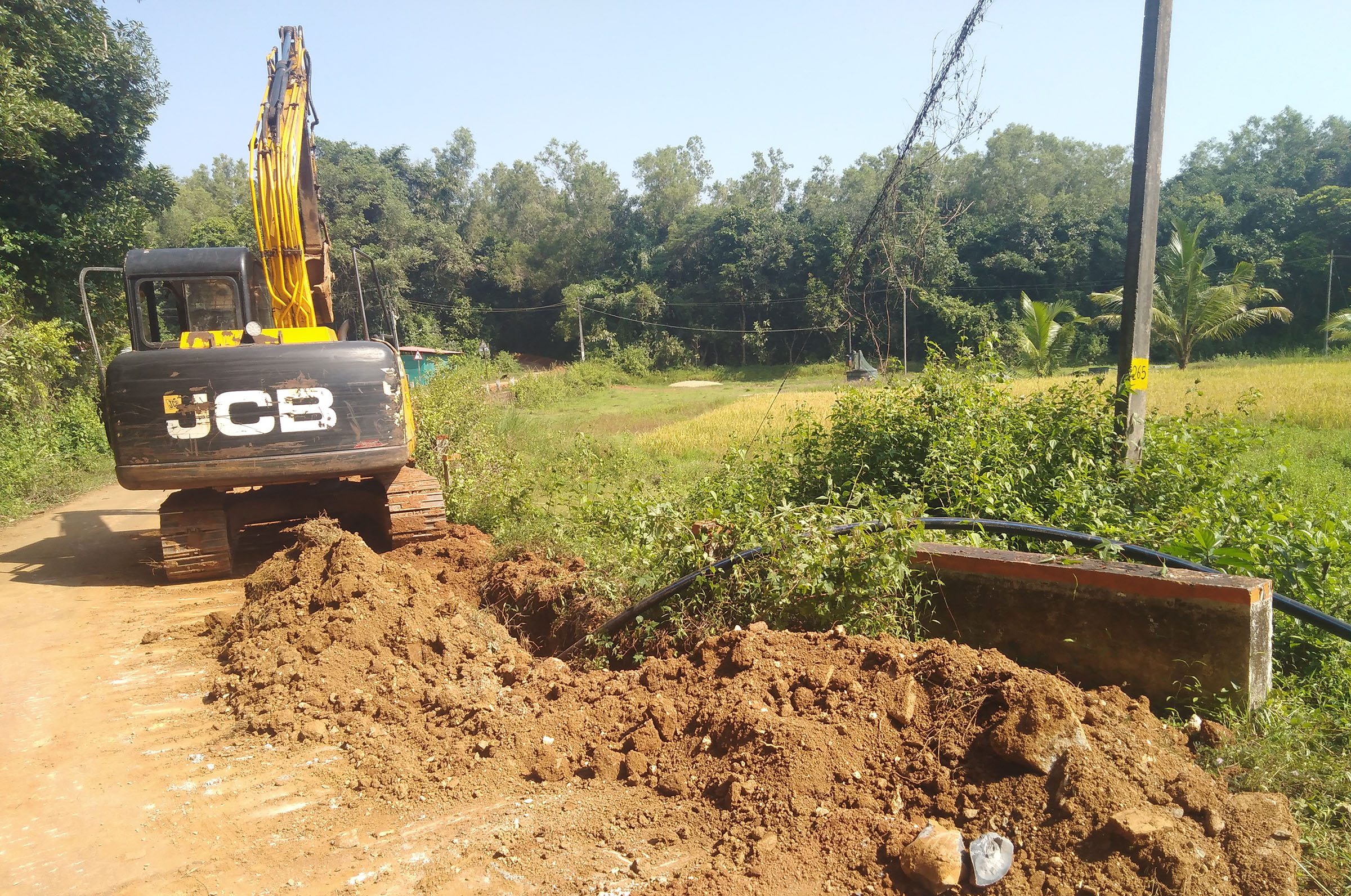 ಹಾವಂಜೆ: ವಾರಾಹಿ ಯೋಜನೆಯ ಪೈಪ್ ಬದಲಾವಣೆಗೆ ಆಗ್ರಹ