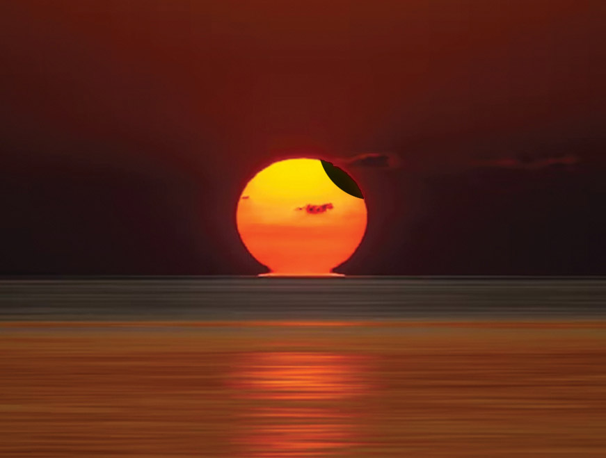 ಆಕಾಶದಲ್ಲಿ ಗ್ರಹಣಗಳೆಂಬ ಪ್ರಕೃತಿಯ ನೆರಳು ಬೆಳಕಿನ ಆಟ