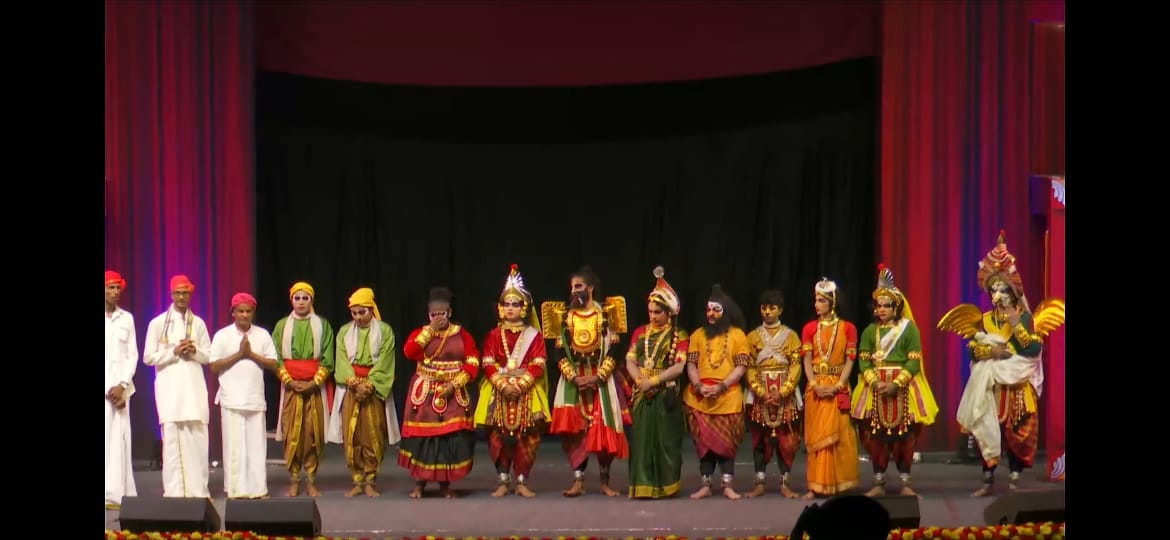 ಭೂಪಾಲ್: ಅಂ.ರಾಷ್ಟ್ರೀಯ ವೇದಿಕೆಯಲ್ಲಿ ಮಿಂಚಿದ ಯಕ್ಷಗಾನ