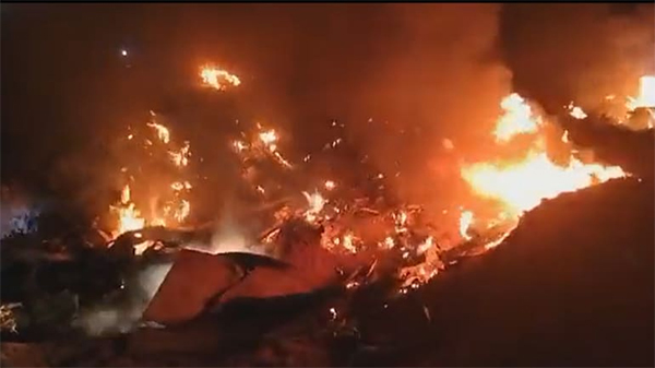 ಜಾರ್ಖಂಡ್: ಬಸ್ ಗೆ ಬೆಂಕಿ, ಇಬ್ಬರ ಸಜೀವ ದಹನ