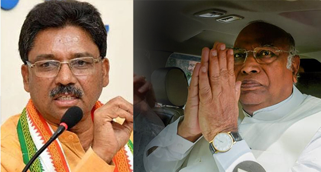 ಎಐಸಿಸಿ ಅಧ್ಯಕ್ಷರಾಗಿ ಖರ್ಗೆ ಅಧಿಕಾರ ಸ್ವೀಕಾರ; ರಾಷ್ಟ್ರ ರಾಜಕಾರಣದಲ್ಲಿ ಹೊಸ ಅಧ್ಯಾಯ ಆರಂಭ: ವಿ.ಎಸ್.ಉಗ್ರಪ್ಪ