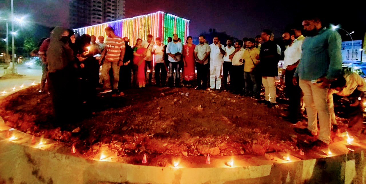 ಮಂಗಳೂರು : ಹ್ಯಾಮಿಲ್ಟನ್ ವೃತ್ತದಲ್ಲಿ ಸೌಹಾರ್ದ ದೀಪಾವಳಿ ಆಚರಣೆ