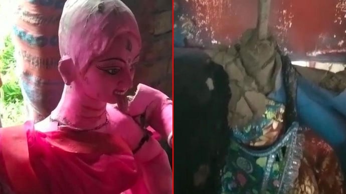 ಪ.ಬಂಗಾಳ: ಕಾಳಿ ಮೂರ್ತಿಗಳ ಧ್ವಂಸದ ಬಳಿಕ ಸ್ಥಳದಲ್ಲಿ ಉದ್ವಿಗ್ನತೆ: ʼಶಿಲ್ಪಿಯನ್ನೇʼ ಬಂಧಿಸಿದ ಪೊಲೀಸರು !