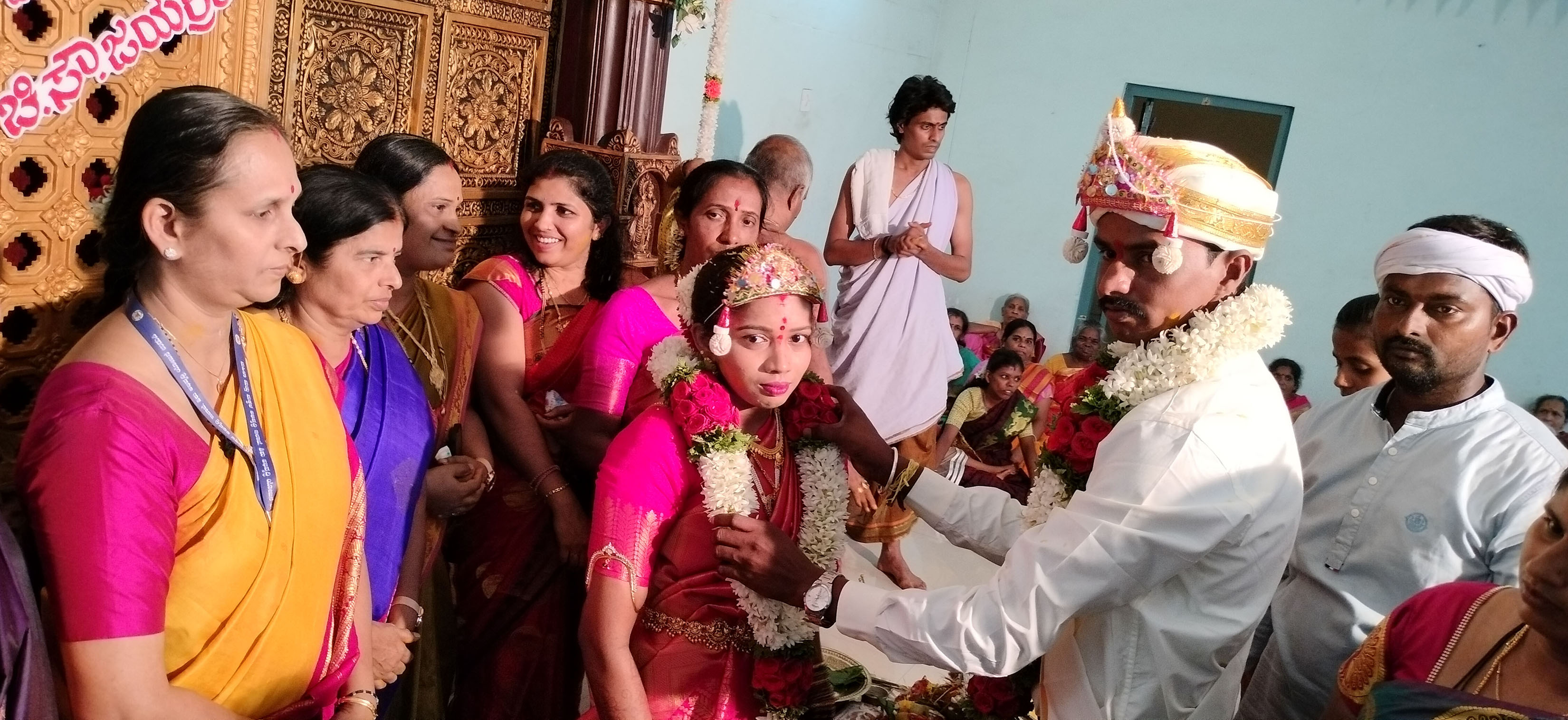 ನಿಟ್ಟೂರು ಮಹಿಳಾ ನಿಲಯದ ಯುವತಿಗೆ ಒಲಿದ ಕಂಕಣಭಾಗ್ಯ: ದಾವಣಗೆರೆ ಯುವಕನೊಂದಿಗೆ ಮದುವೆ