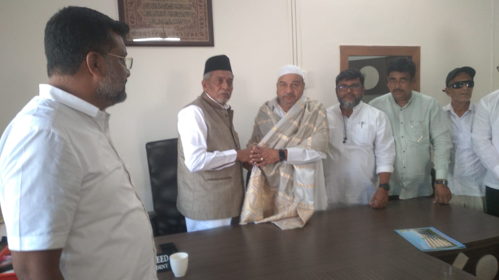 ಉಳ್ಳಾಲ ದರ್ಗಾಕ್ಕೆ ರಾಜ್ಯ ಕಾಂಗ್ರೆಸ್ ಅಲ್ಪಸಂಖ್ಯಾತ ವಿಭಾಗದ ಅಧ್ಯಕ್ಷ ಜಬ್ಬಾರ್ ಖಾನ್ ಭೇಟಿ