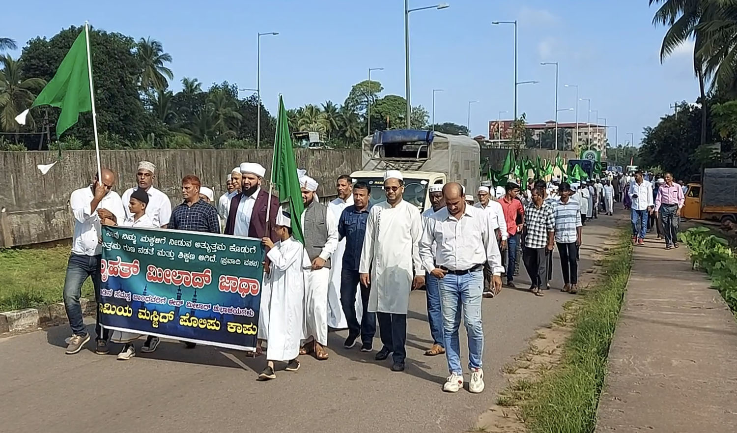 ಉಡುಪಿ ಜಿಲ್ಲೆಯಾದ್ಯಂತ ಸಂಭ್ರಮದ ಮಿಲಾದುನ್ನಬಿ ಆಚರಣೆ