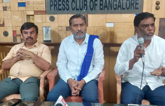 ಅನಗತ್ಯವಾಗಿ ವಿವಾದ ಸೃಷ್ಟಿ ಮಾಡಿದ BJP, ಸತೀಶ್ ಜಾರಕಿಹೊಳಿ ಪರ ನಿಲ್ಲದ ಕಾಂಗ್ರೆಸ್: ಡಿಎಸ್‍ಎಸ್‍ ಖಂಡನೆ