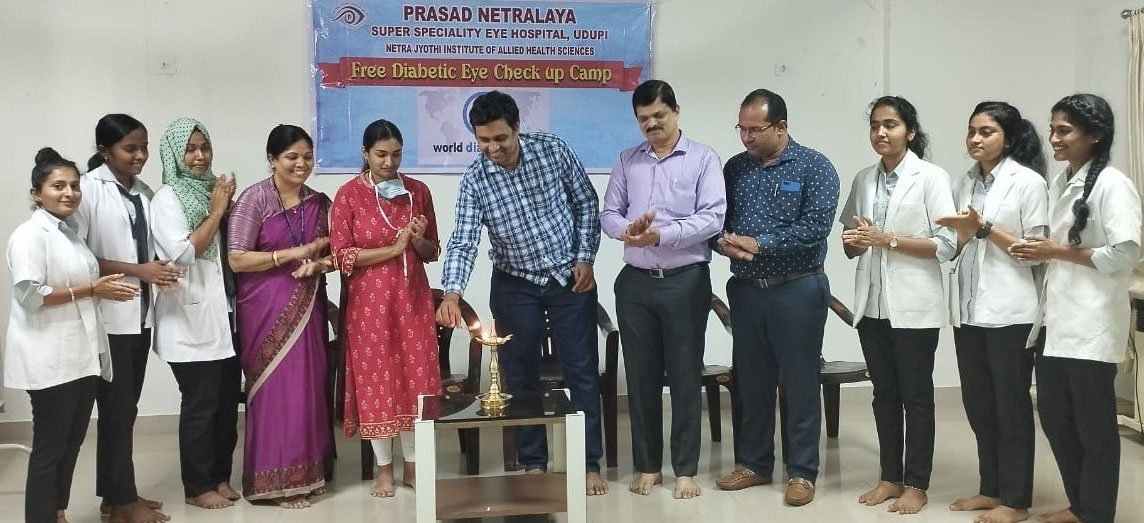ಉಚಿತ ಮಧುಮೇಹ ಕಣ್ಣಿನ ತಪಾಸಣಾ ಶಿಬಿರ ಉದ್ಘಾಟನೆ