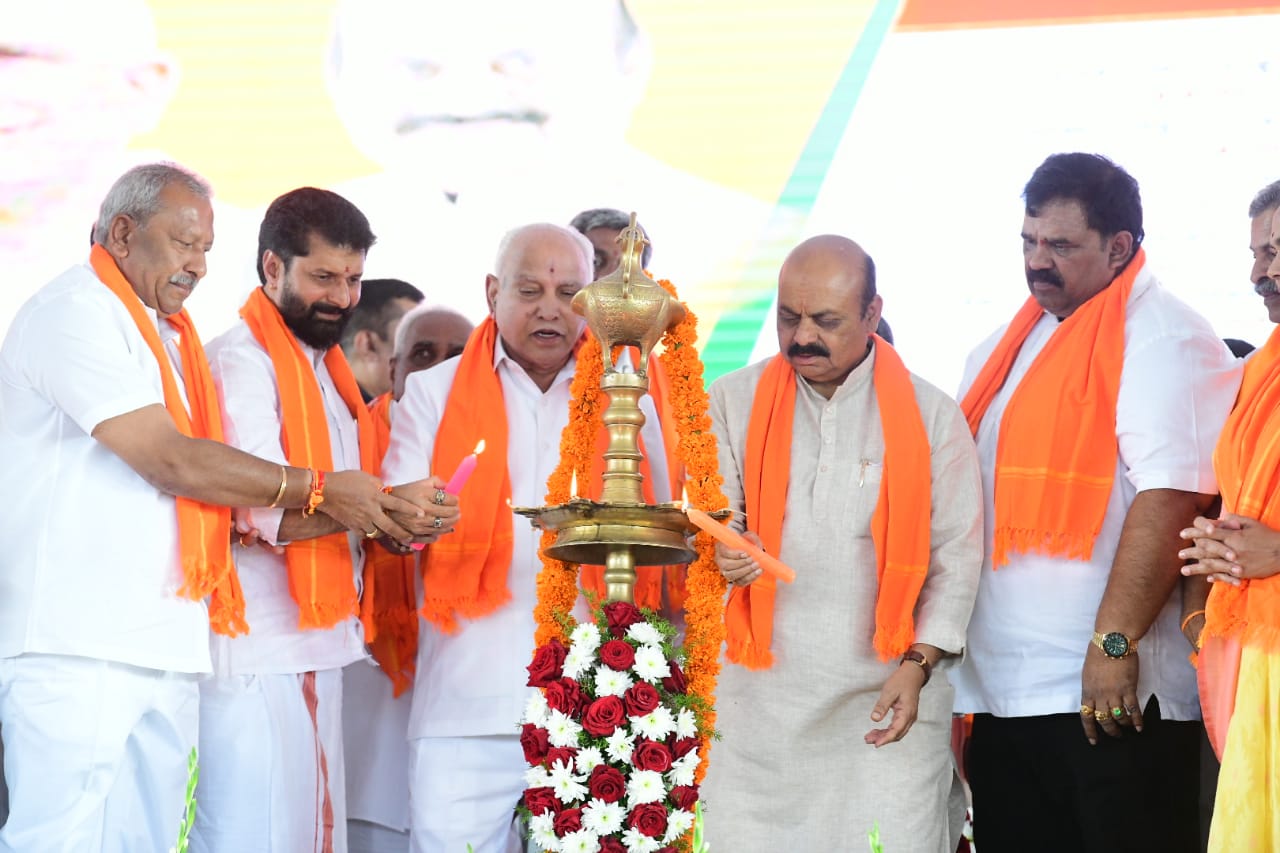 ರಾಜ್ಯದಲ್ಲಿ ಬಿಜೆಪಿಯ ಸುನಾಮಿ ಎದ್ದಿದೆ: ಬಸವರಾಜ ಬೊಮ್ಮಾಯಿ