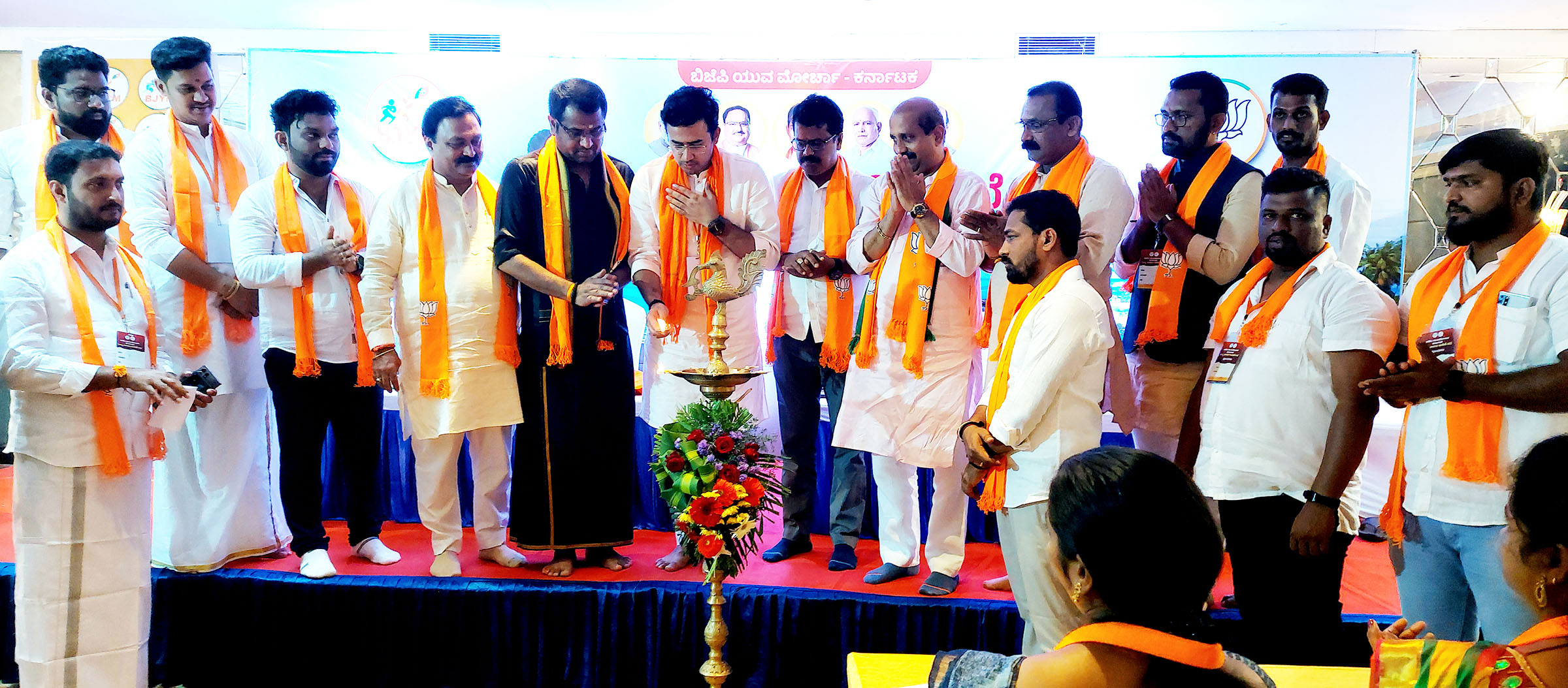 ಸರಕಾರ ಸಾಧನೆ ಹೇಳದಿದ್ದರೆ ಕಾಂಗ್ರೆಸ್‌ನ ಸುಳ್ಳೇ ವಿಜೃಂಭಿಸಲಿದೆ: ಸಂಸದ ತೇಜಸ್ವಿ ಸೂರ್ಯ