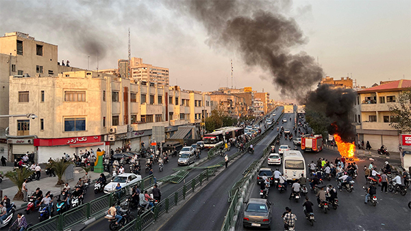 ಇರಾನ್ ನಲ್ಲಿ ಪ್ರತಿಭಟನೆ; ಒಂದು ವಾರದಲ್ಲಿ 72 ಮಂದಿ ಮೃತ್ಯು: ಎನ್‌ಜಿಒ