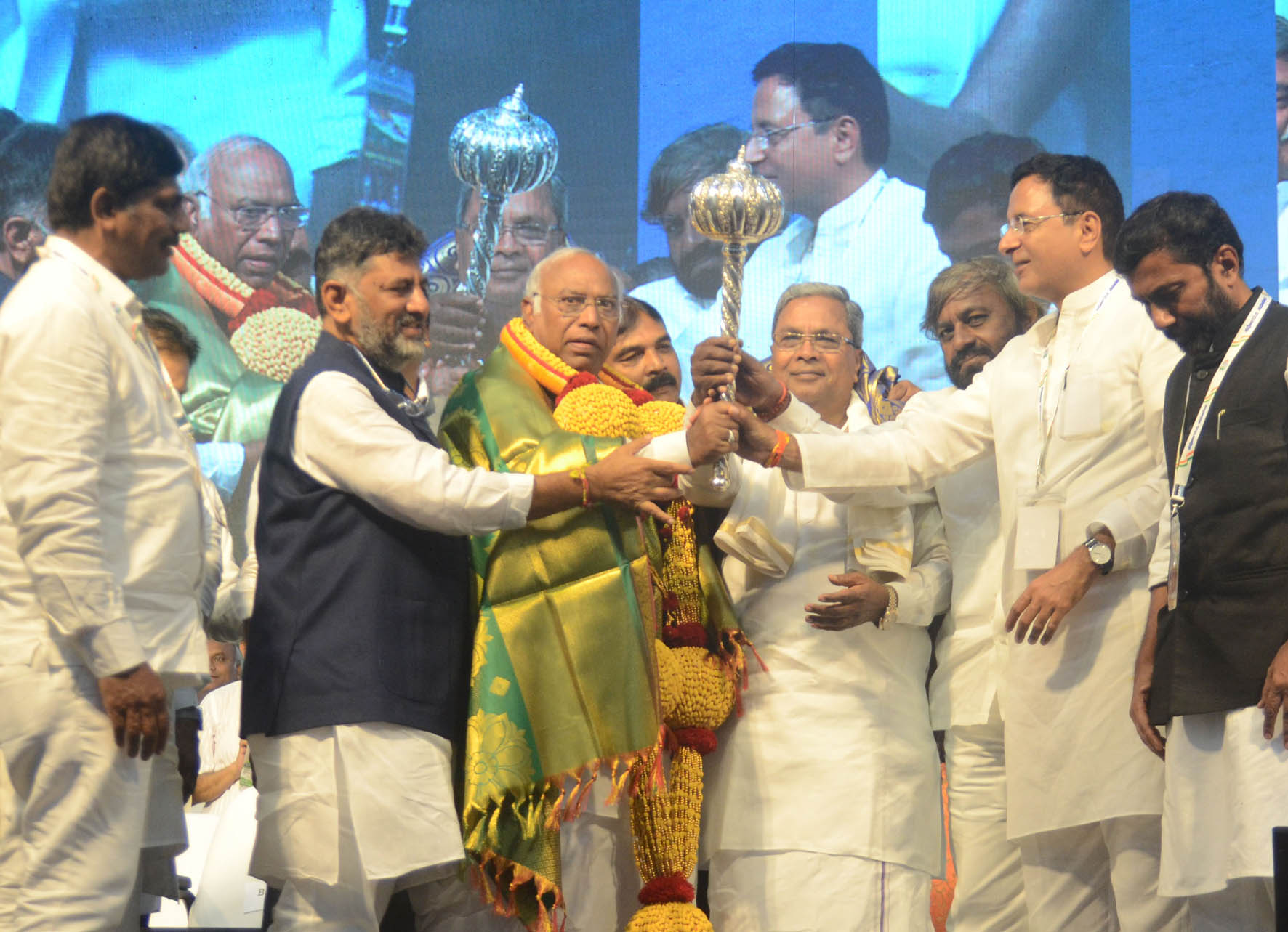 ಕರ್ನಾಟಕದಲ್ಲಿ ಕಾಂಗ್ರೆಸ್ ಅಧಿಕಾರಕ್ಕೆ ಬಂದರೆ ಮಾತ್ರ ನನಗೆ ನಿಜವಾದ ಗೌರವ: ಮಲ್ಲಿಕಾರ್ಜುನ ಖರ್ಗೆ