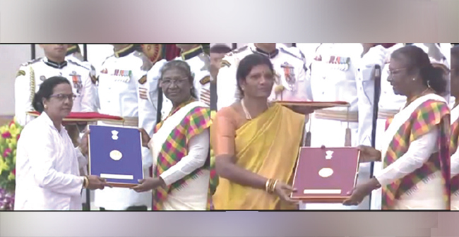 ಕಾಫಿನಾಡಿನ ಕಾವೇರಿ, ಸಾಜಿದಾ ಬಾನುಗೆ ಫ್ಲಾರೆನ್ಸ್ ನೈಟಿಂಗೇಲ್ ಪ್ರಶಸ್ತಿ ಪ್ರದಾನ