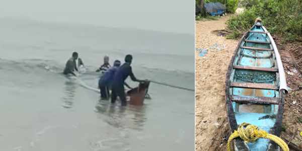 ಉಚ್ಚಿಲ | ಮೀನುಗಾರಿಕೆಗೆ ತೆರಳಿದ್ದ ದೋಣಿ ಮುಳುಗಡೆ: 7 ಮಂದಿ ಮೀನುಗಾರರ ರಕ್ಷಣೆ