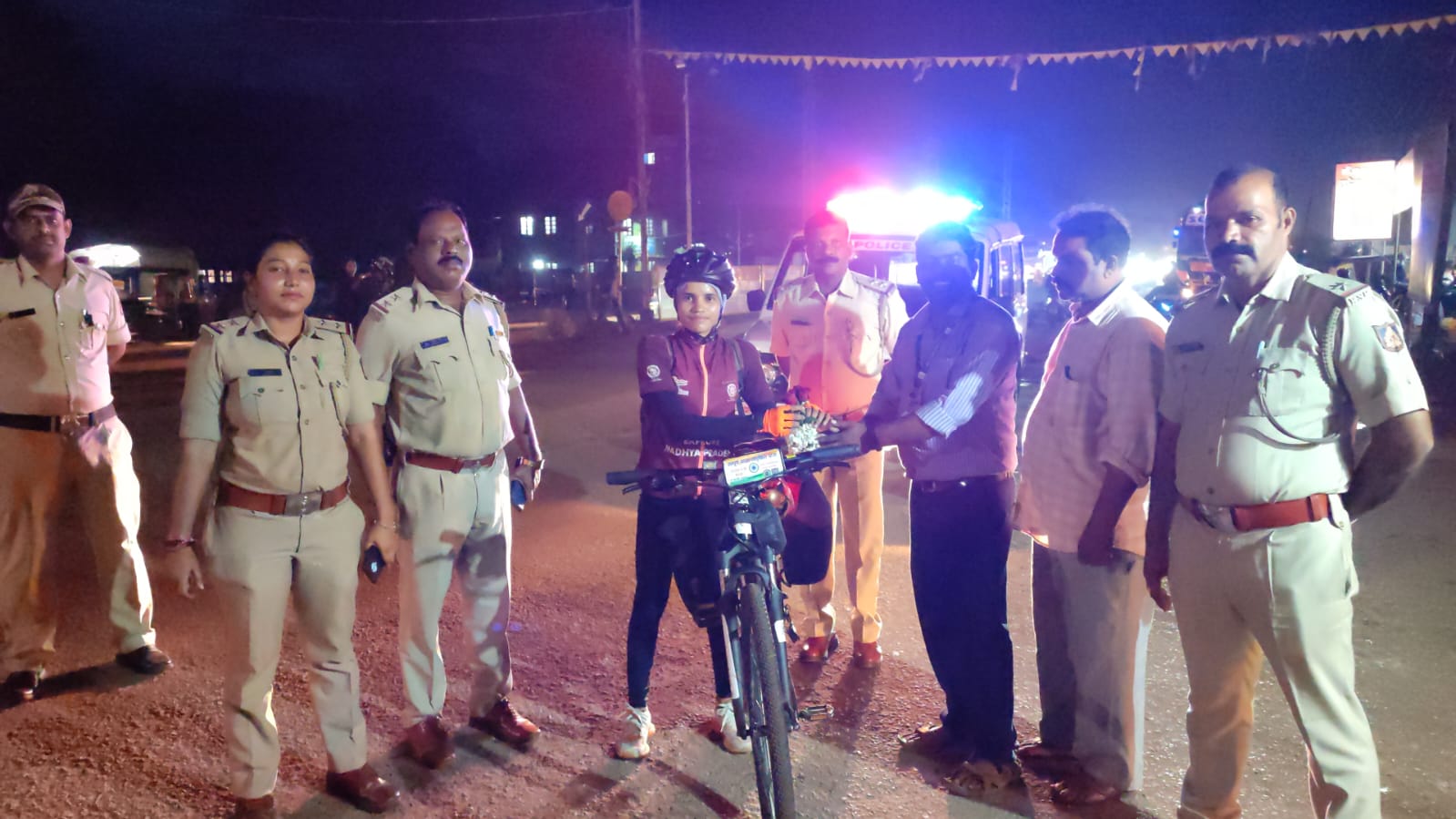 ಮಹಿಳಾ ಸುರಕ್ಷತೆ ಸಂದೇಶ: ಯುವತಿಯಿಂದ 20 ಸಾವಿರ ಕಿ.ಮಿ ಸೈಕಲ್ ಸವಾರಿ