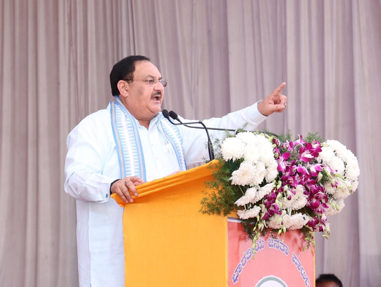 ಅಭಿವೃದ್ಧಿ ಆಧಾರದಲ್ಲಿ ಚುನಾವಣೆ ಎದುರಿಸುತ್ತೇವೆ: ಜೆ.ಪಿ.ನಡ್ಡಾ ಅಭಿವೃದ್ಧಿ ಆಧಾರದಲ್ಲಿ ಚುನಾವಣೆ ಎದುರಿಸುತ್ತೇವೆ: ಜೆ.ಪಿ.ನಡ್ಡಾ