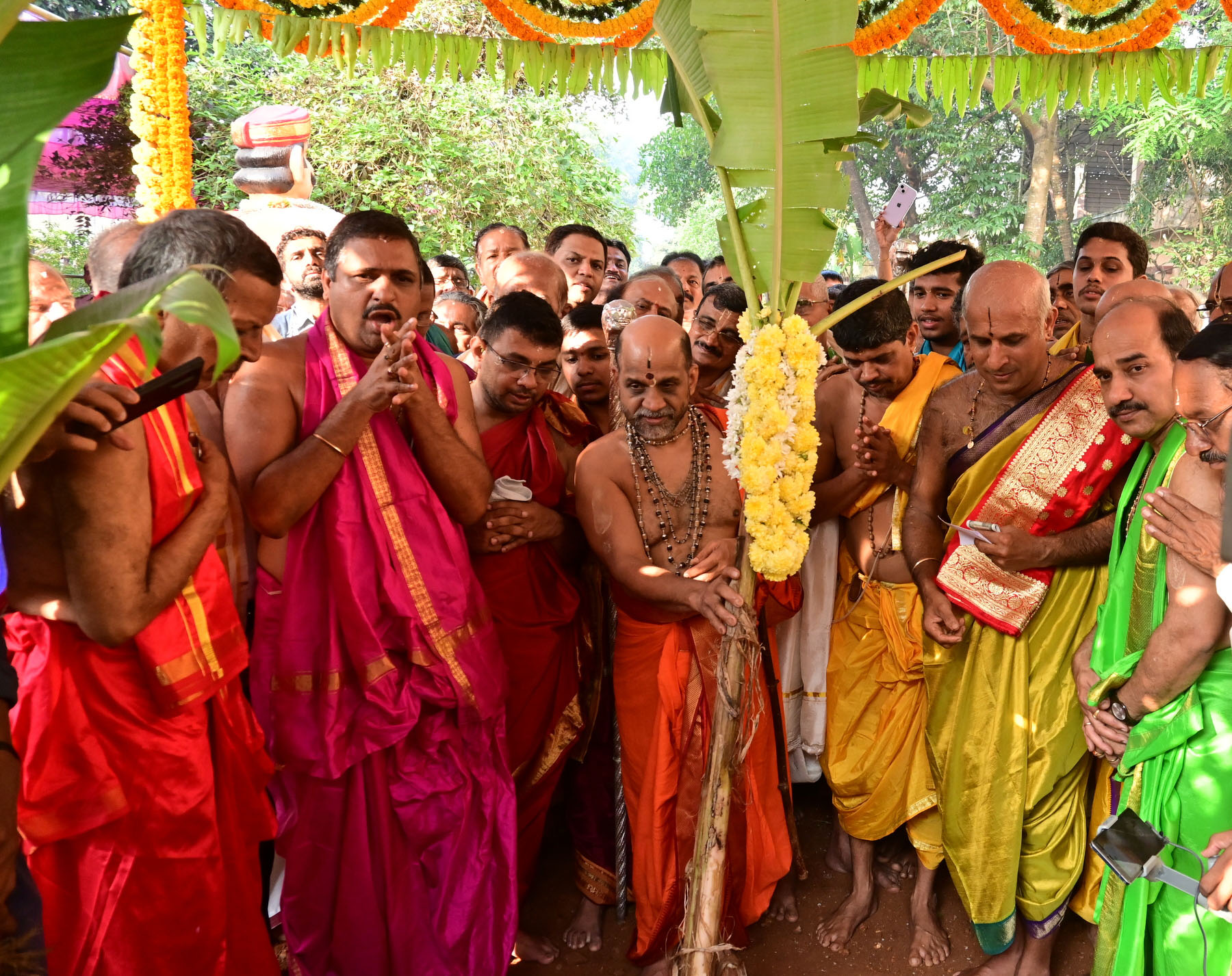 ಪುತ್ತಿಗೆ ಶ್ರೀಗಳ ನಾಲ್ಕನೇ ಪರ್ಯಾಯಕ್ಕೆ ಬಾಳೆ ಮುಹೂರ್ತ
