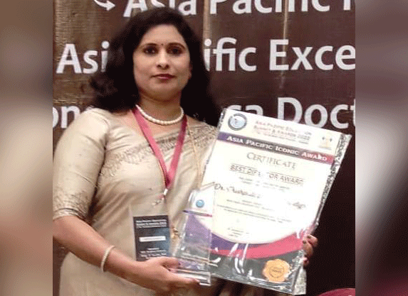 ಡಾ. ಪುಷ್ಪಲತಾ ರಿಗೆ ಸುಮಿತ್-2022 ಪ್ರಶಸ್ತಿ