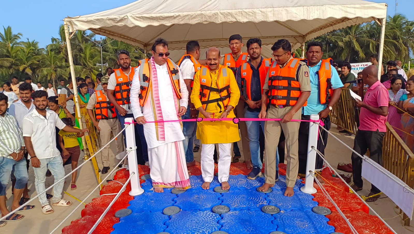 ಮಲ್ಪೆ ಬೀಚ್‌ನ ತೇಲುವ ಸೇತುವೆ ಪುನರಾರಂಭ