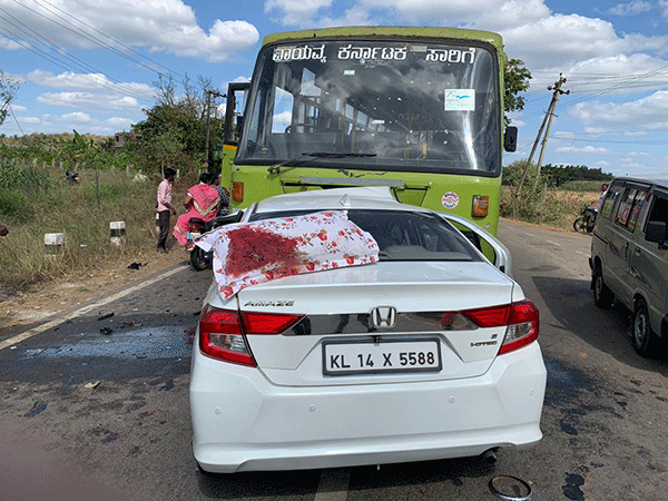 ಹಾವೇರಿಯಲ್ಲಿ ಕಾಸರಗೋಡಿನ ಕಾರು ಅಪಘಾತ ಪ್ರಕರಣ: ಗಾಯಾಳು ಮಗು ಮೃತ್ಯು, ಮೃತರ ಸಂಖ್ಯೆ ಮೂರಕ್ಕೆ ಏರಿಕೆ