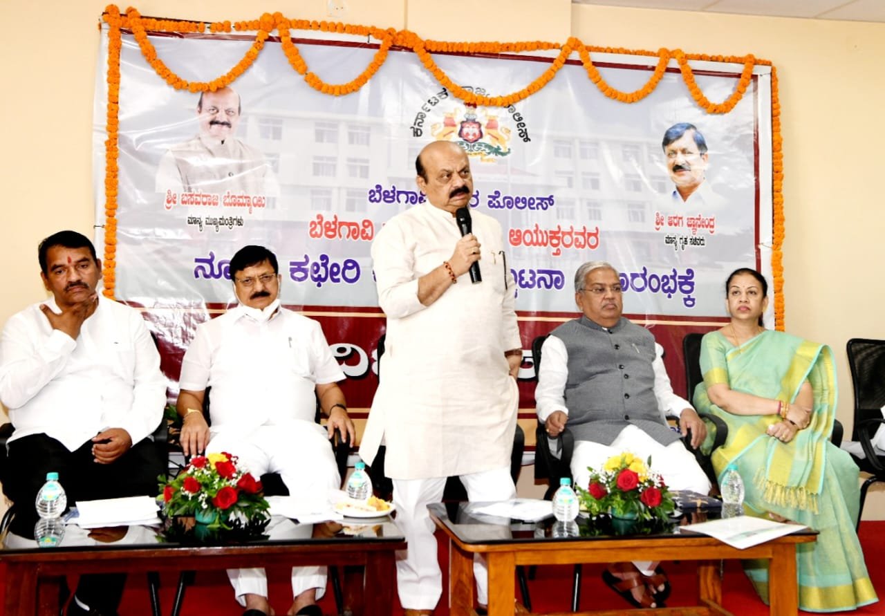 ಒಂದೇ ವರ್ಷದಲ್ಲಿ ನೂರಕ್ಕೂ ಹೆಚ್ಚು ಪೊಲೀಸ್ ಠಾಣೆಗಳ ನಿರ್ಮಾಣ: ಸಿಎಂ ಬೊಮ್ಮಾಯಿ