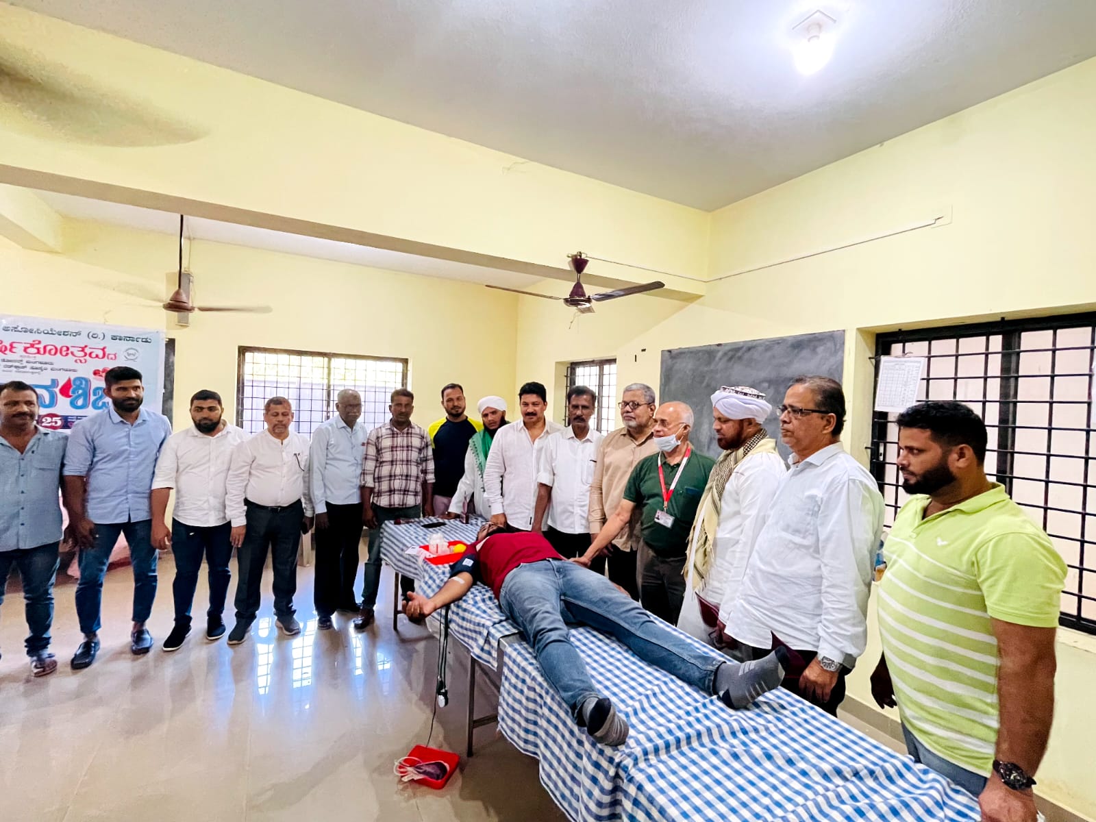ಮುಸ್ಲಿಂ ಯಂಗ್ ಮೆನ್ಸ್ 20ನೇ ವಾರ್ಷಿಕೋತ್ಸವ: ರಕ್ತದಾನ ಶಿಬಿರ