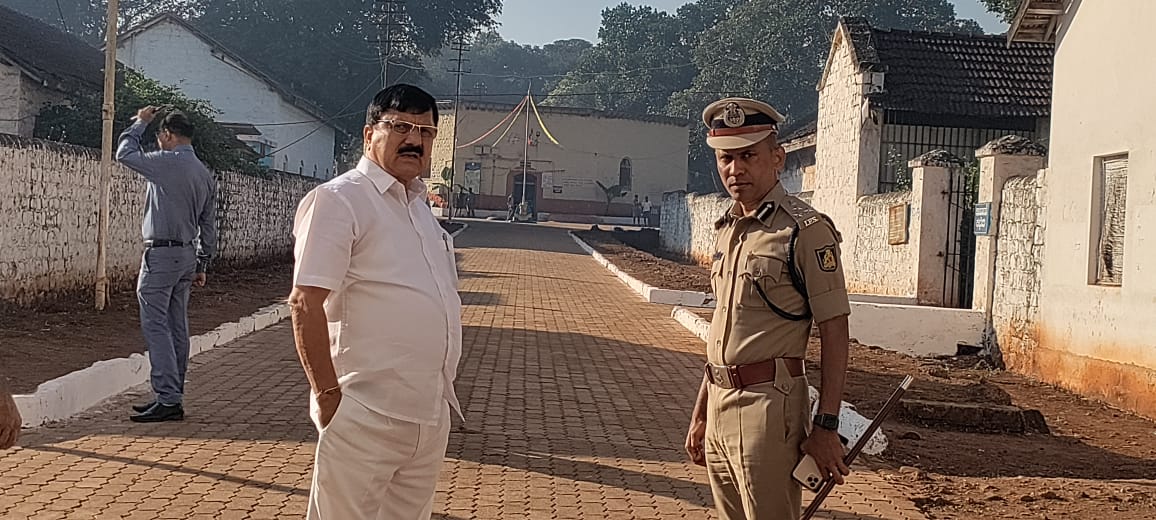 ಬೆಳಗಾವಿಯ ಹಿಂಡಲಗಾ ಕೇಂದ್ರ ಕಾರಾಗೃಹಕ್ಕೆ ಗೃಹ ಸಚಿವ ಆರಗ ಜ್ಞಾನೇಂದ್ರ ದಿಢೀರ್ ಭೇಟಿ