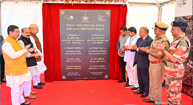 ಗಡಿ ಸುರಕ್ಷಾ ದಳಗಳ ಕೇಂದ್ರ ಸ್ಥಾನಗಳಲ್ಲಿ ವಸತಿ ಸೌಕರ್ಯ ಅಭಿವೃದ್ಧಿ: ಕೇಂದ್ರ ಗೃಹ ಸಚಿವ ಅಮಿತ್ ಶಾ