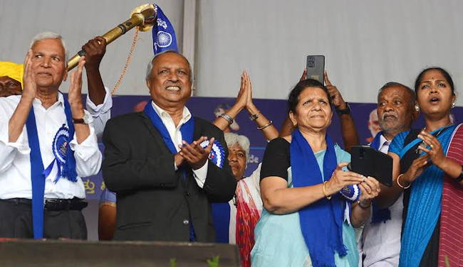 ಮತ ಮಾರಿಕೊಂಡರೆ, ಫಲ ಉಣ್ಣಬೇಕಾದೀತು: ಐಕ್ಯತಾ ಸಮಾವೇಶದಲ್ಲಿ ರಮಾಬಾಯಿ ಆನಂದ್ ತೇಲ್ತುಂಬ್ಡೆ