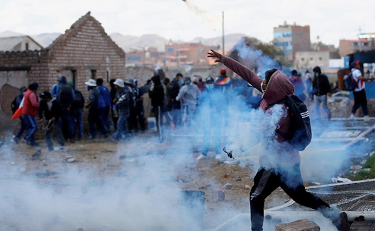 ಪೆರು: ತೀವ್ರಗೊಂಡ ಸರಕಾರ ವಿರೋಧಿ ಪ್ರತಿಭಟನೆ